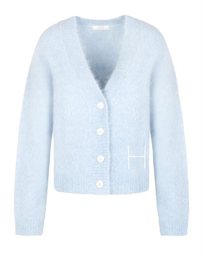 Hést - PERNILLE Short Cardigan - Skyway